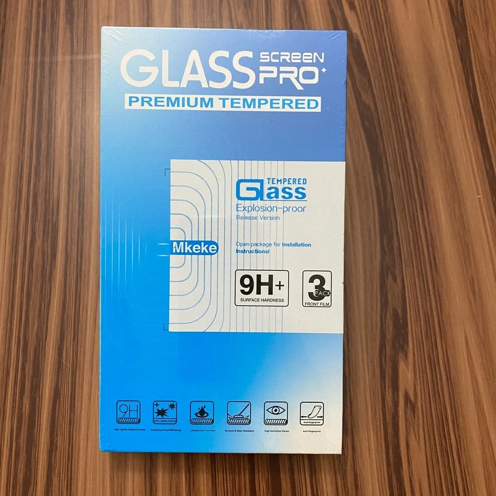 Mkeke & Luckymore Tempered Glass Screen Pro 9H+ (5.4